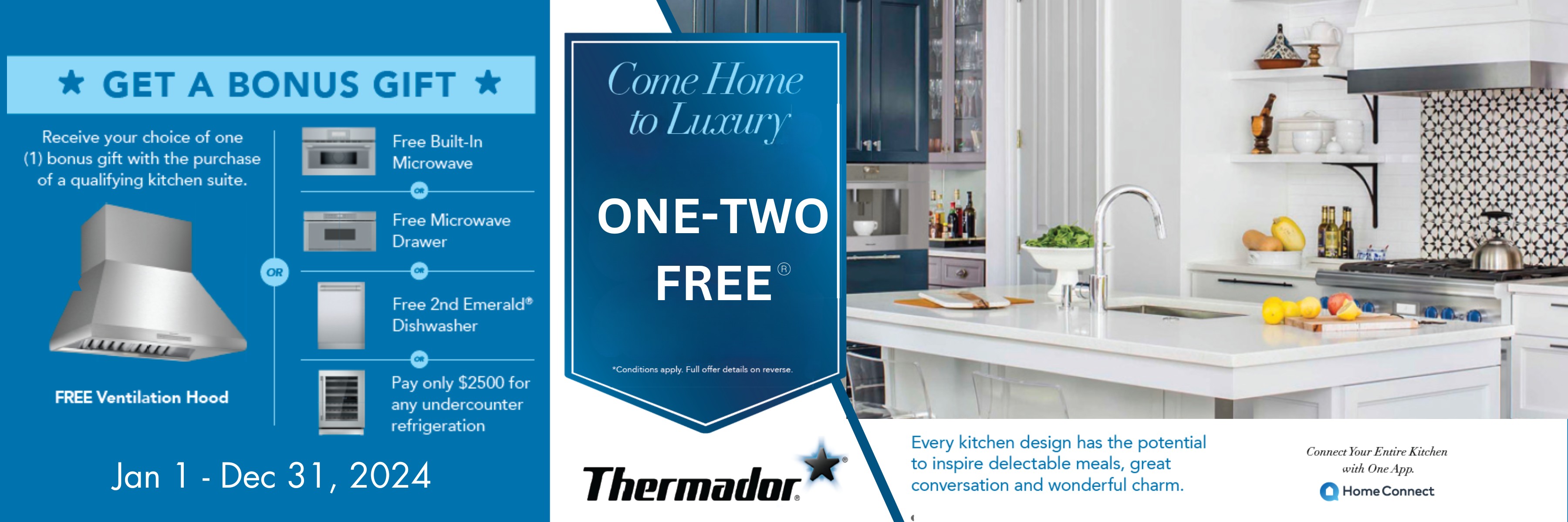 Thermador appliances promotion