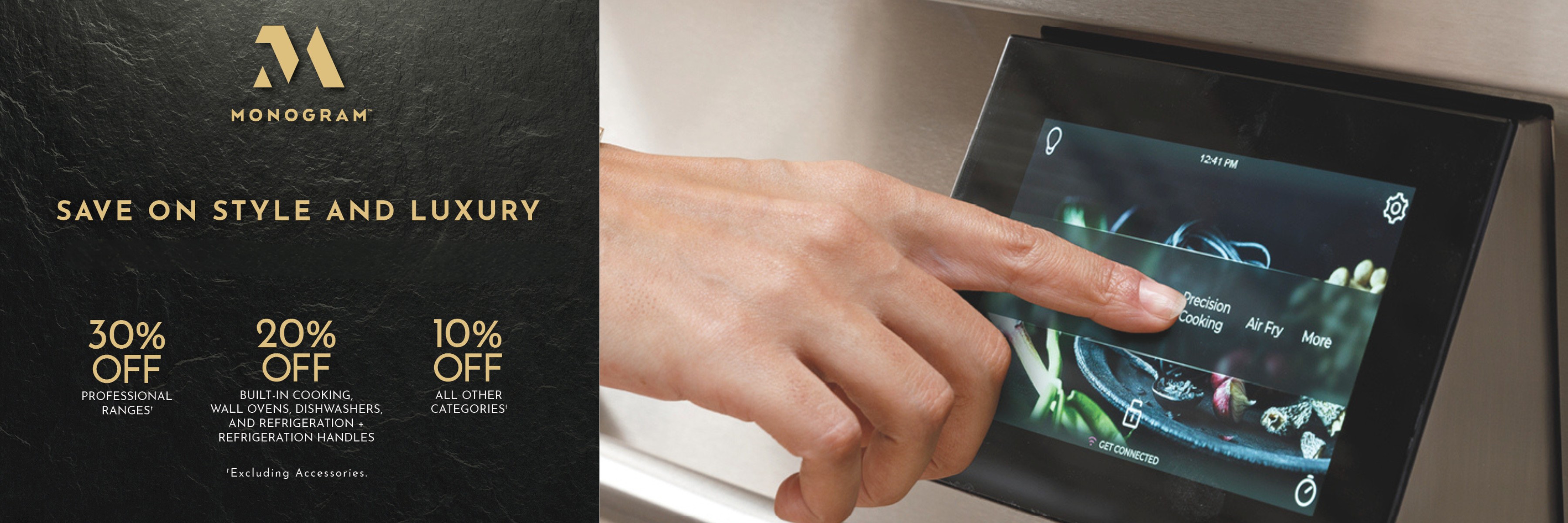Monogram appliances promotion