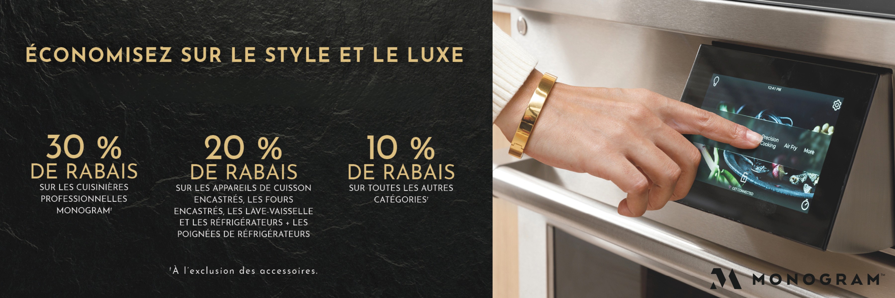 Promotion électroménagers Monogram