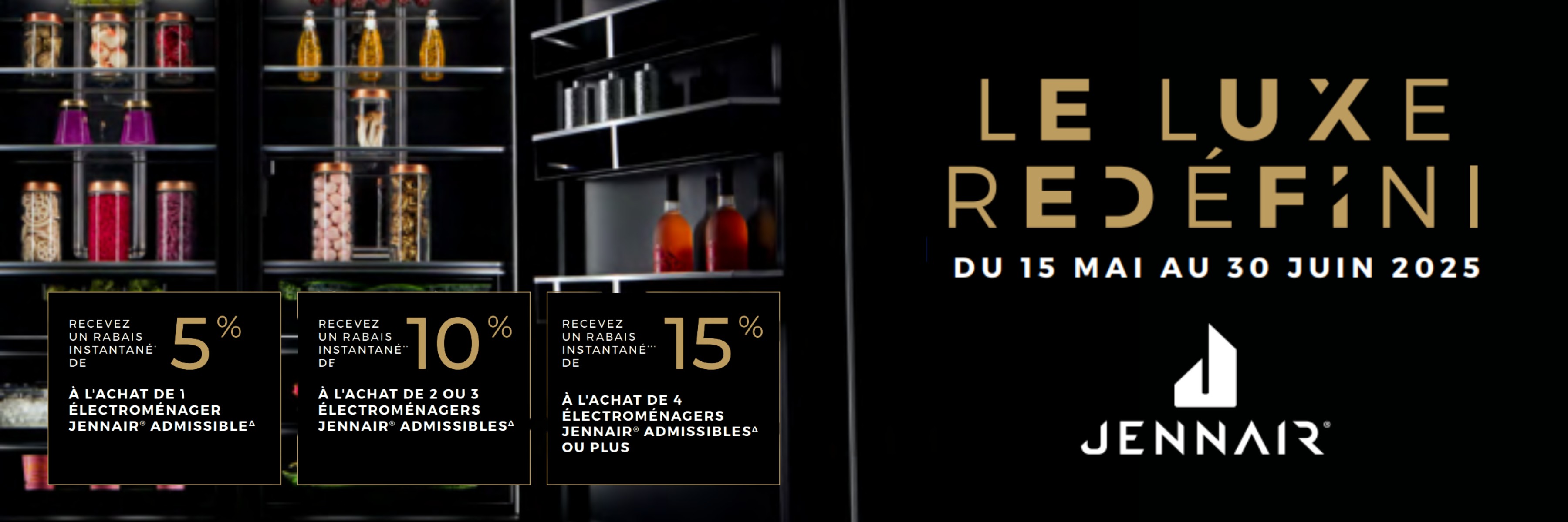 Promotion électroménagers JennAir