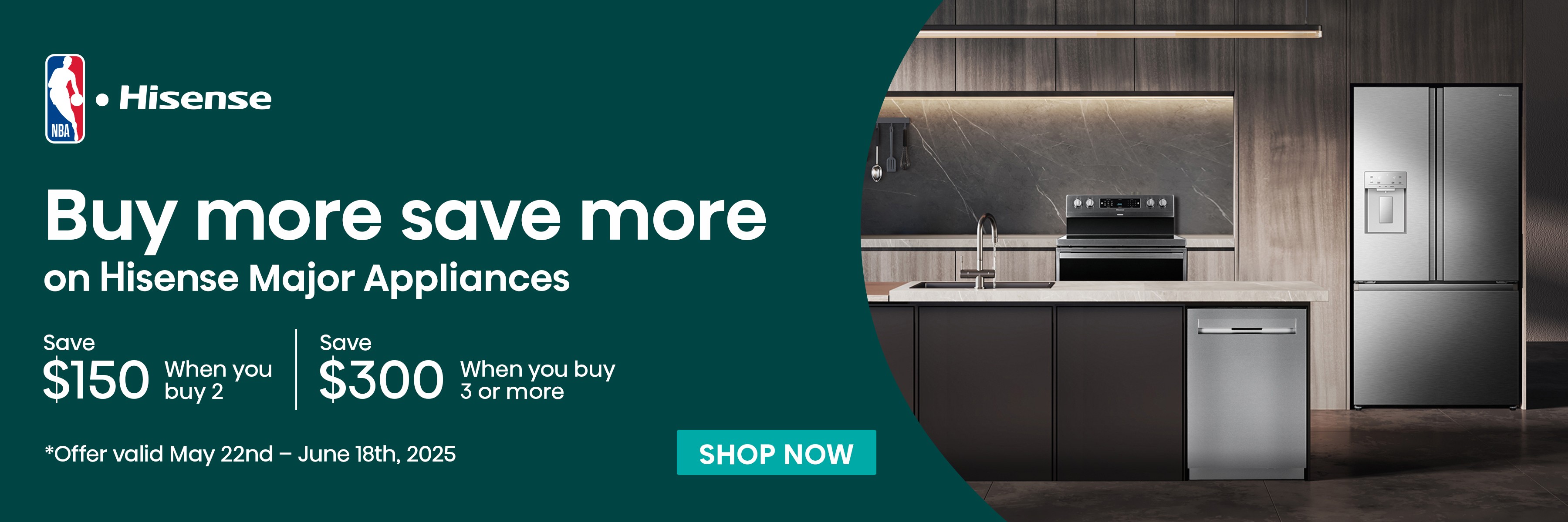 Hisense appliances promotion