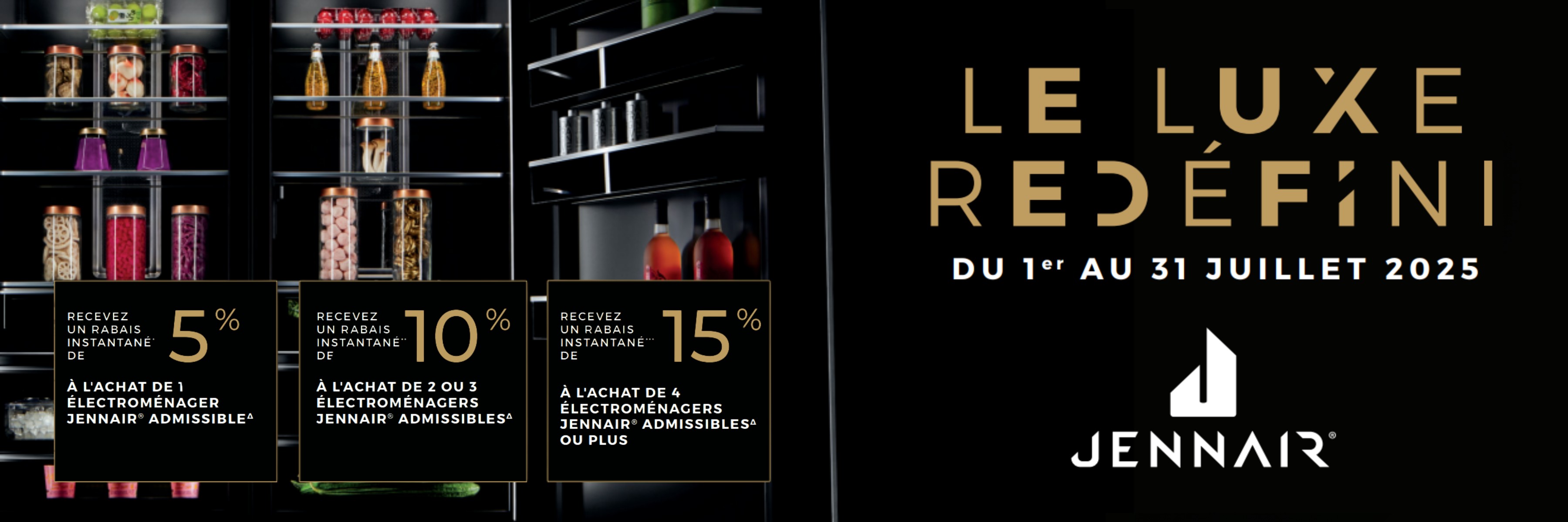 Promotion électroménagers JennAir