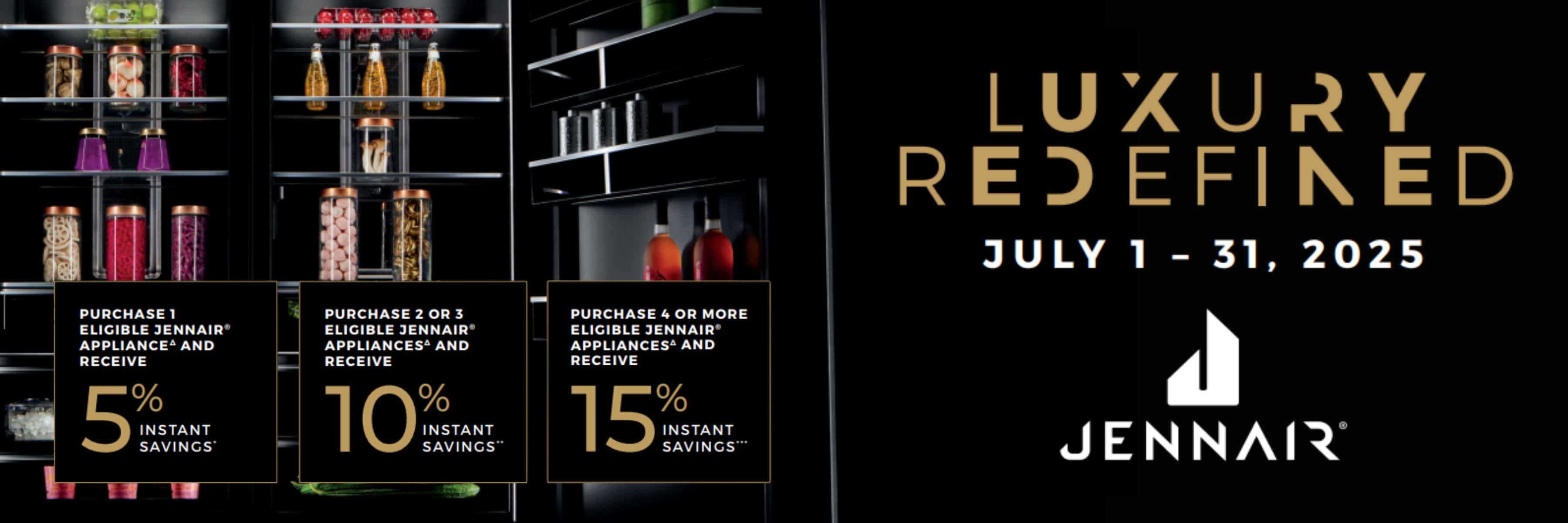JennAir appliances promotion