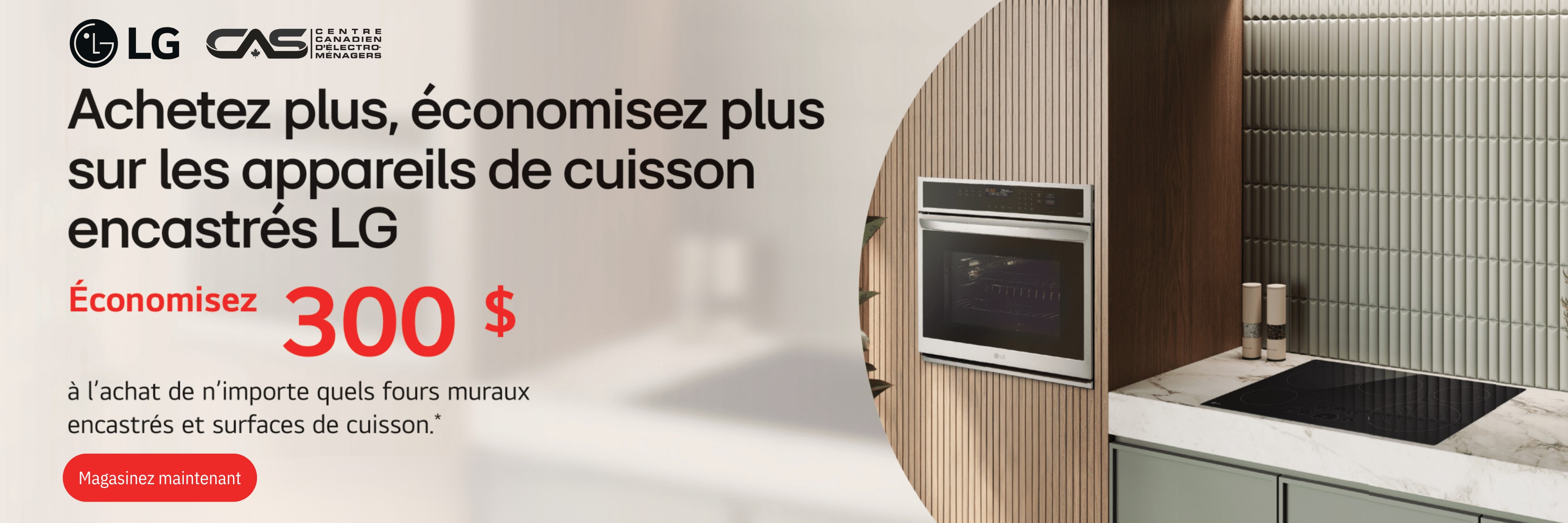 Promotion électroménagers LG