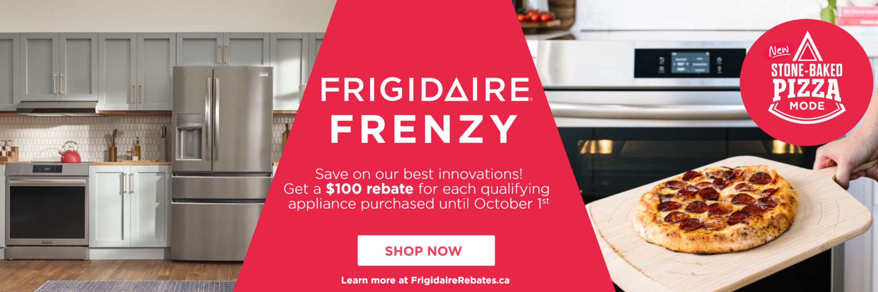Frigidaire appliances promotion