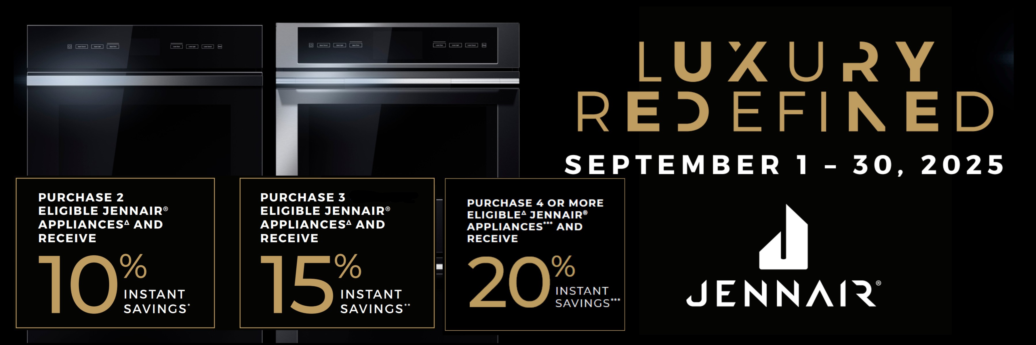JennAir appliances promotion