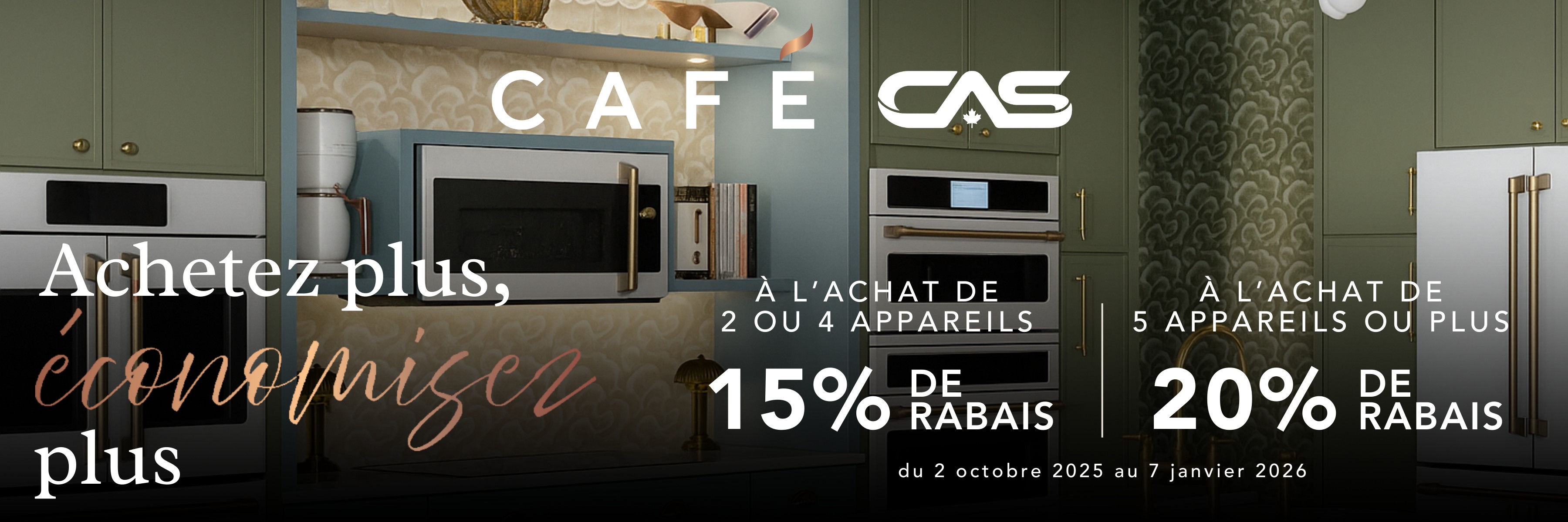 Promotion électroménagers Café