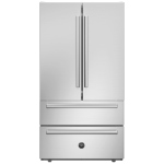 Bertazzoni 36 pouce 22.5 pi. cu. Réfrigérateur à portes françaises