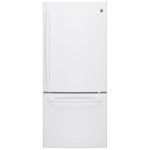 GE 30 inch 20.9 cu. ft. Bottom Freezer Refrigerator