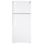 GE 28 inch 16.6 cu. ft. Top Freezer Refrigerator