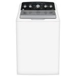 GE 4.9 pi. cu. Agitator Laveuse à chargement vertical