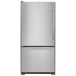 KitchenAid 33 inch 22.1 cu. ft. Bottom Freezer Refrigerator