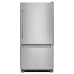 KitchenAid 33 inch 22.1 cu. ft. Bottom Freezer Refrigerator