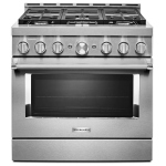 KitchenAid 36 pouce Cuisinières à Gaz