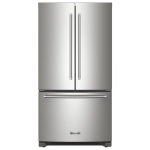 KitchenAid 36 pouce 20 pi. cu. Réfrigérateur à portes françaises