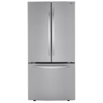 LG 33 pouce Réfrigérateur à portes françaises frigo