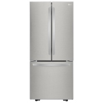 LG 30 pouce Réfrigérateur à portes françaises frigo