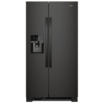 Whirlpool 33 pouce 21.4 pi. cu. Réfrigérateur côte-à-côte