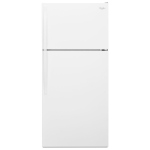 Whirlpool 28 pouce 14.6 pi. cu. Réfrigérateur à congélateur supérieur