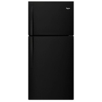 Whirlpool 30 pouce 19.2 pi. cu. Réfrigérateur à congélateur supérieur