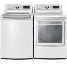 LG WT7300CW Washer
LG DLEX7250W Electric Dryer Combo
