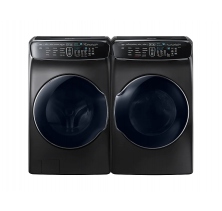 Samsung WV60M9900AV Front Load Washer 
Samsung DVE60M9900V Electric Dryer Combo