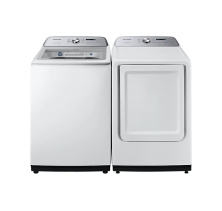 Samsung WA50R5200AW Washer 
Samsung DVE50T5205W Electric Dryer Combo