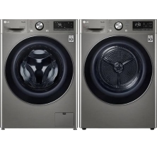 LG WM1455HPA Washer
LG DLHC1455P Electric Dryer Combo