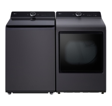 LG WT8600CB Top Load Washer
LG DLEX8600BE Electric Dryer Combo


