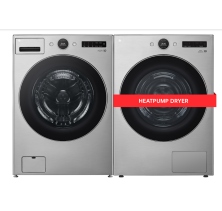 LG WM5500HVA Front Load Washer
LG DLHC5502V Heat Pump Dryer Combo