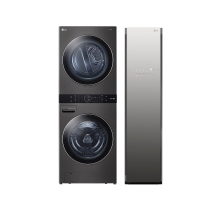 LG WKEX200HBA WashTower 
LG S3MFBN Styler Steam Combo