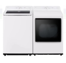 LG WT8200CW Top Load Washer 
LG DLE8200W Electric Dryer Combo