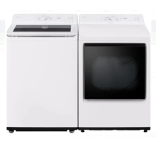 LG WT8205CW Top Load Washer 
LG DLE8200W Electric Dryer Combo